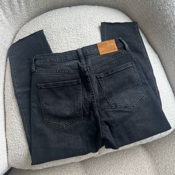 Denim Forum Yoko High Rise Slim, Black - Picture 3 of 7